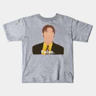 The Office Dwight Schrute False Kids T-Shirt